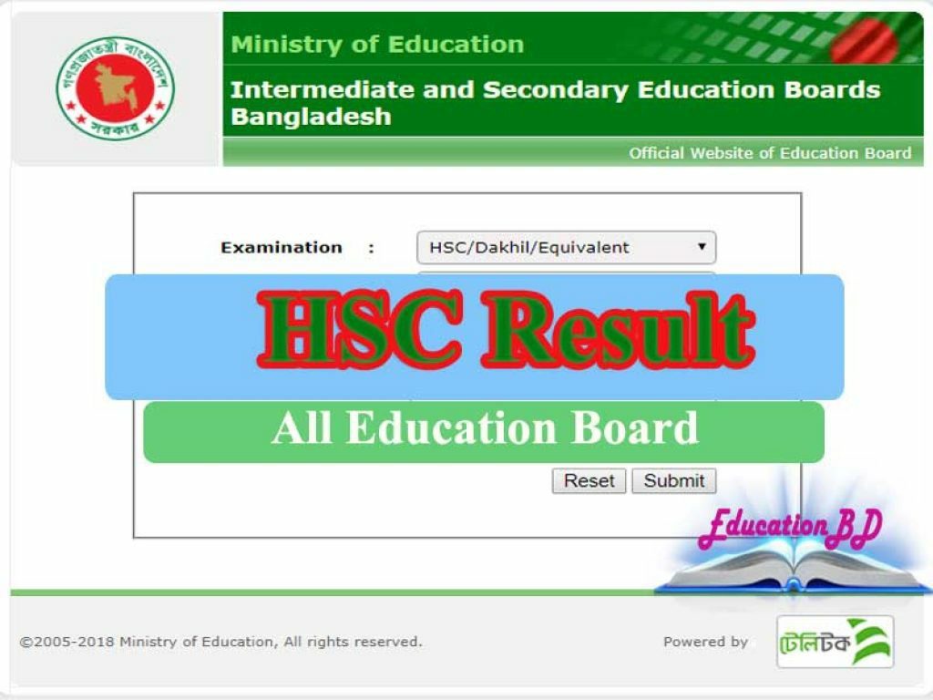 BD HSC Exam Result 2019 Declared With MarkSheet Check @ www.educationboardresults.gov.bd