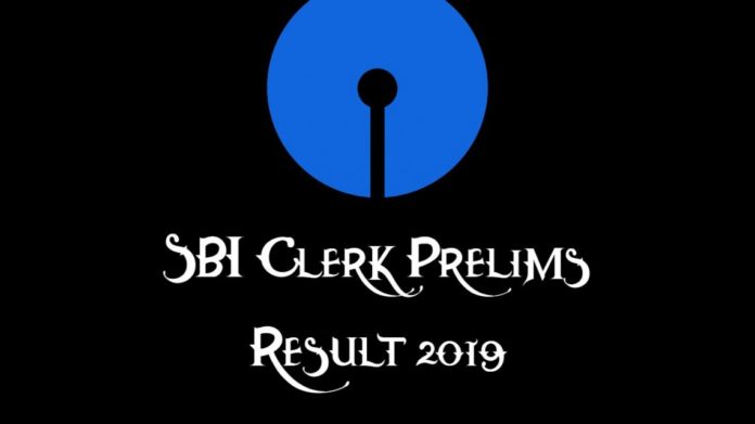 sbi clerk prelims result
