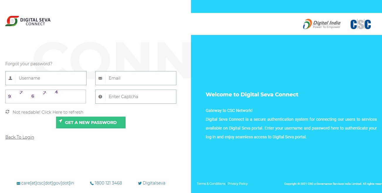 CSC Digital Seva Portal
