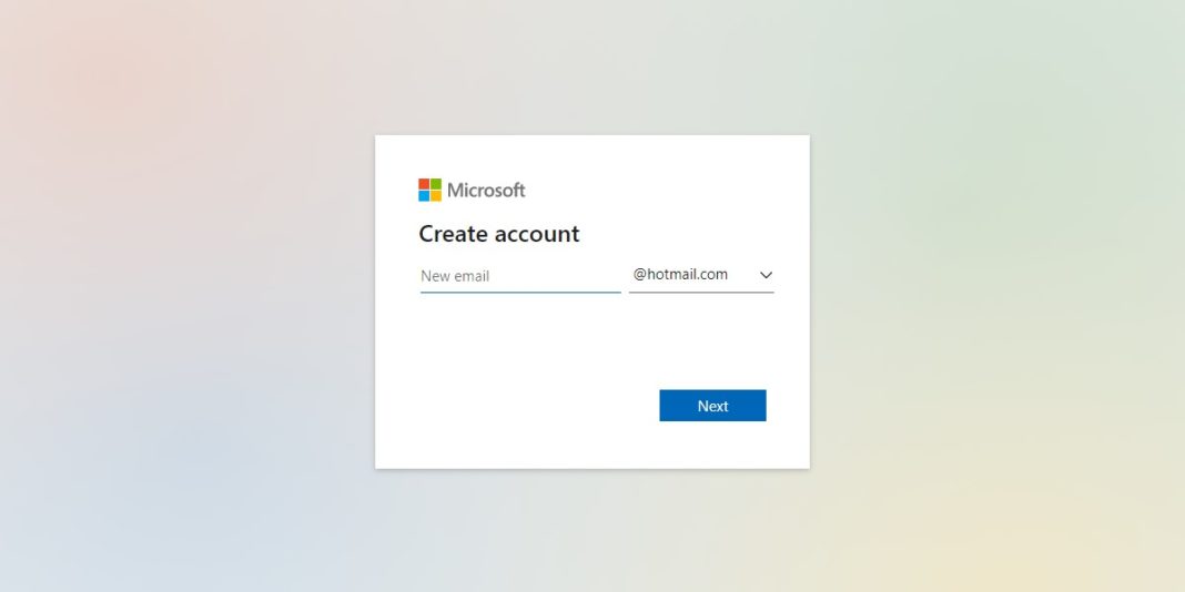 hotmail account sign in outlook