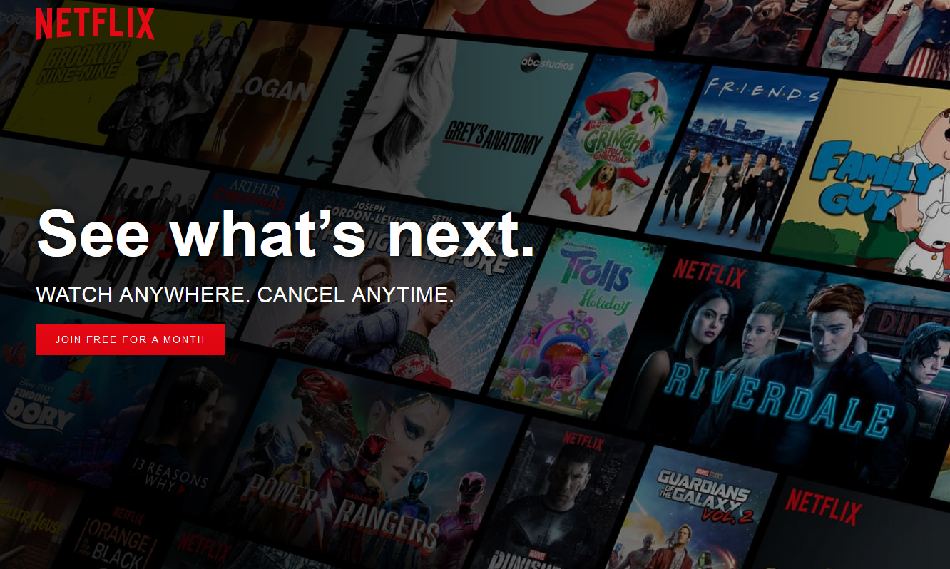 netflix login page not found