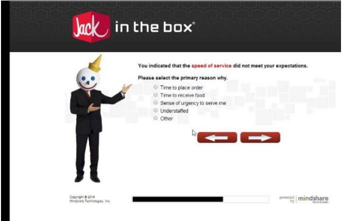 Jacklistens: Jack In the Box Survey At www.JakListens.com