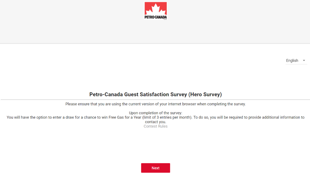 Petro Canada Survey