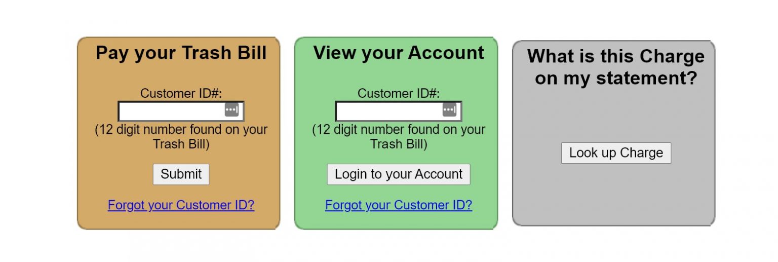 www.TrashBilling.com Online Payment - Pay your Trash Bills Online