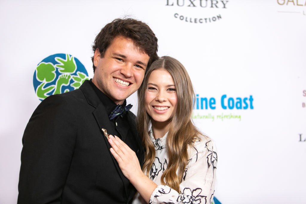 Chandler Powell and Bindi Irwin at the Steve Irwin Gala Dinner at SLS Hotel on May 04, 2019 | Photo: Getty Images