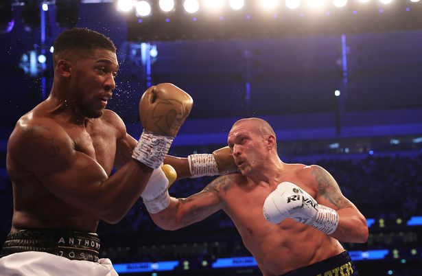 Oleksandr Usyk brands Anthony Joshua "nothing special" after dramatic points win Oleksandr Usyk punches as Anthony Joshua ducks during the Heavyweight Title Fight between Anthony Joshua and Oleksandr Usyk at Tottenham Hotspur Stadium on September 25, 2021 in London, England