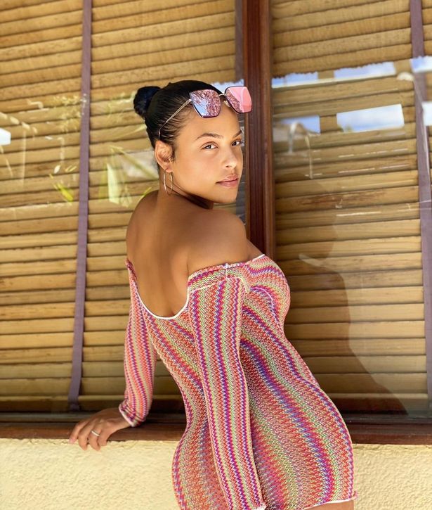 Christina Milian's hottest snaps as she turns 40 – teeny bikinis to curves for days Putting on an hourglass display, Christina shows off her curves for days