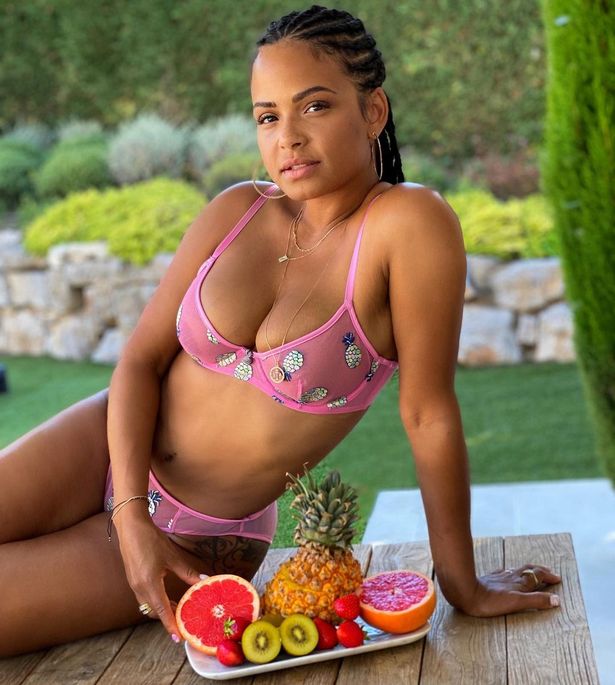 Christina Milian's hottest snaps as she turns 40 – teeny bikinis to curves for days Served up on a platter, Christina feels fruity
