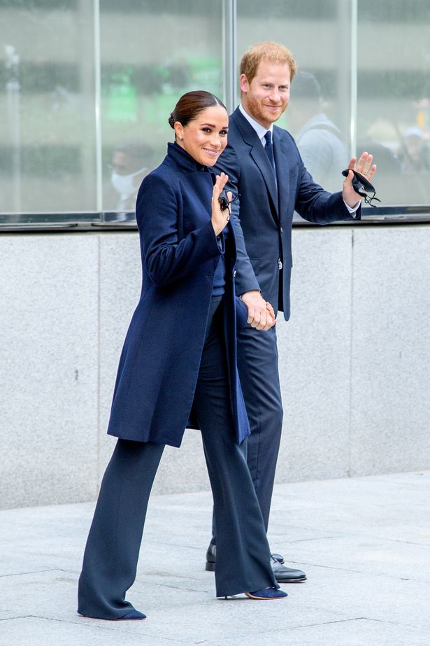 Meghan Markle's glam New York wardrobe branded 'wildly inappropriate' by Lady C Prince Harry also wore a full suit on the New York trip despite the warm weather