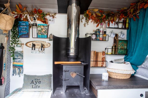 Couple sell ‘dream’ 12-room house to live in campervan with dogs The couple have everything they need in the campervan