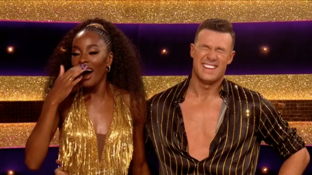 AJ Odudu breaks Strictly record as she wows judges with phenomenal first dance Strictly's AJ Odudu set a new show record in week one
