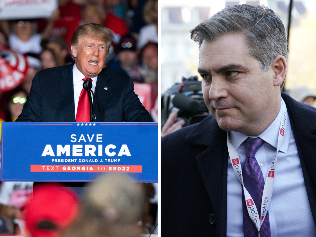 CNN host Jim Acosta brands Trump an ‘exiled Twitter junkie’ as he rips into ex-president’s Georgia rally