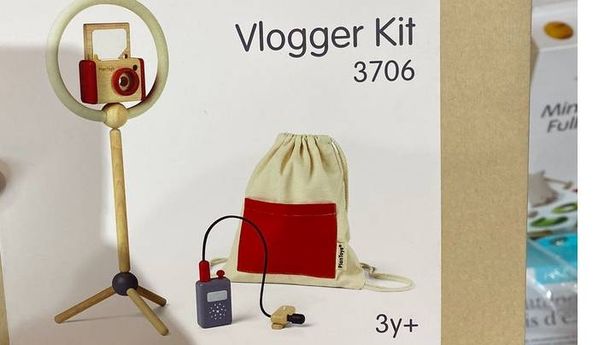 Children's £40 vlogging kit toy sparks row as some claim it's 'depressing' Would you buy this £40 kit for your children?