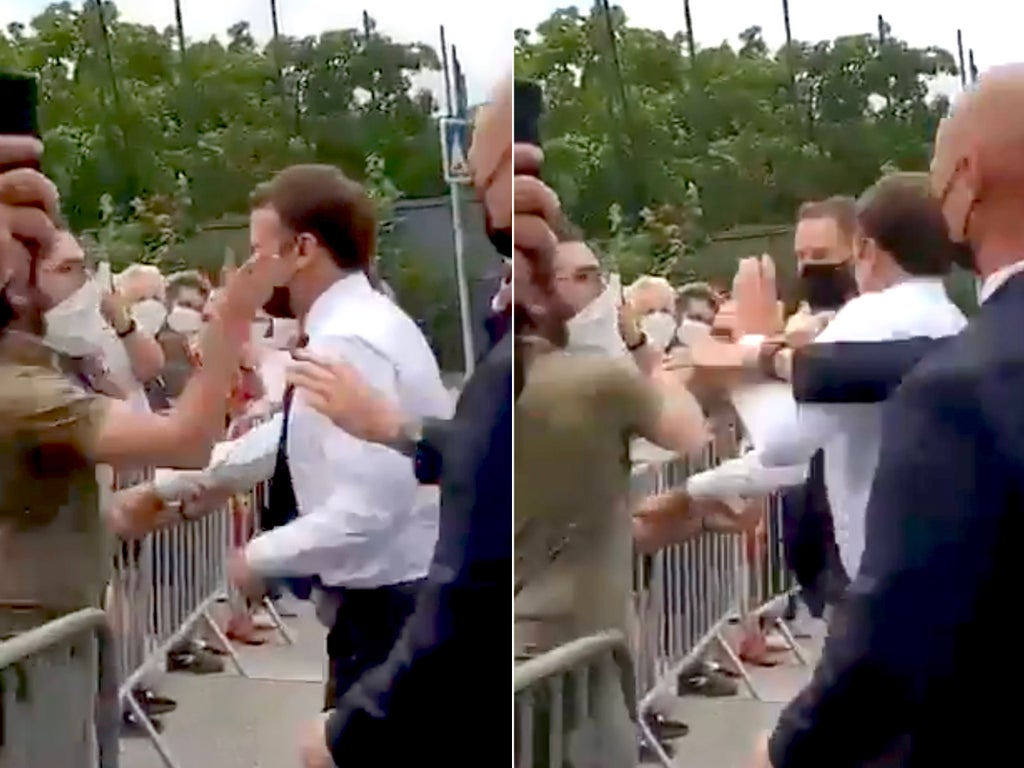 Emmanuel Macron pelted with egg in Lyon - here’s 12 other politicians who have suffered a similar fate
