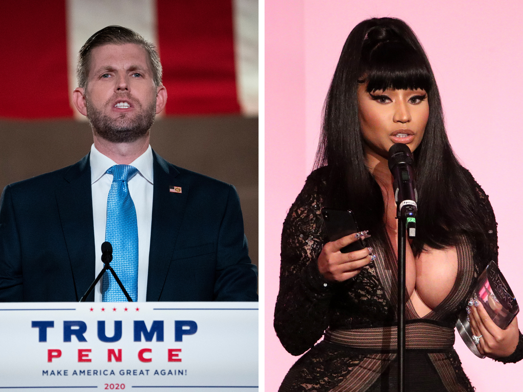 Eric Trump thinks the mockery of Nicki Minaj’s ‘swollen testicles’ story is an ‘unjustice’