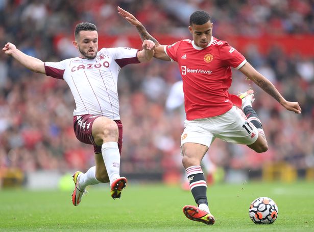 Man Utd fans accuse Mason Greenwood of not passing to Cristiano Ronaldo vs Aston Villa Mason Greenwood in action during Manchester United's defeat to Aston Villa