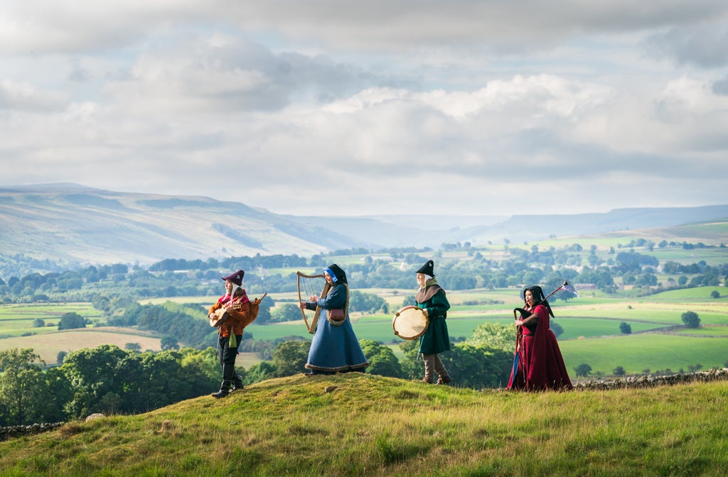 Medieval music festival returns to castle after pandemic break