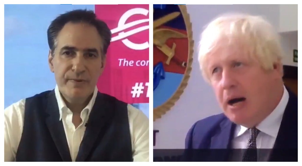 Peter Stefanovic video accuses Boris Johnson of talking ‘b*****ks’ over universal credit cuts and living wage claims