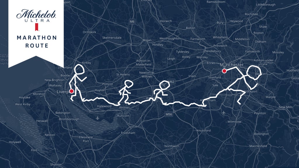 Runners embark on 250km journey to create world record GPS artwork