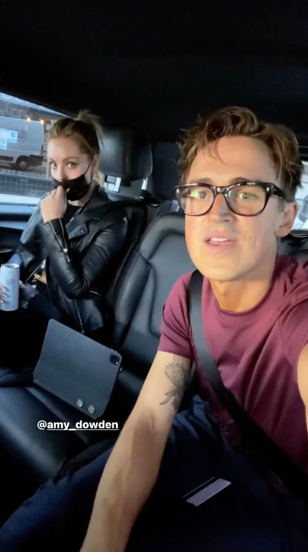 Tom Fletcher mocks Strictly partner Amy's ‘bad disguise’ as she hides at McFly gig tom fletcher