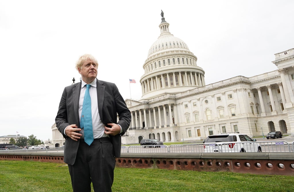 ‘Prenez un grip’: Boris Johnson ridiculed over response to France submarine row