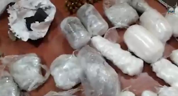 Snaps released of unbelievable 'guns and drugs stash' found in prison after 'gang riot' Snaps released of unbelievable 'guns and drugs stash' found in prison after 'gang riot'