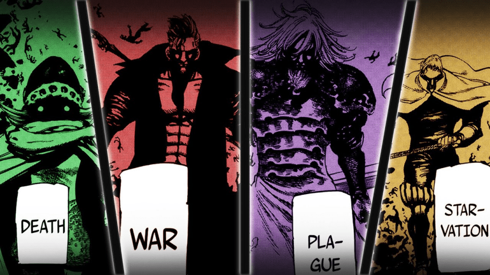 Four Knights Of The Apocalypse Prophecy Netflix Manga