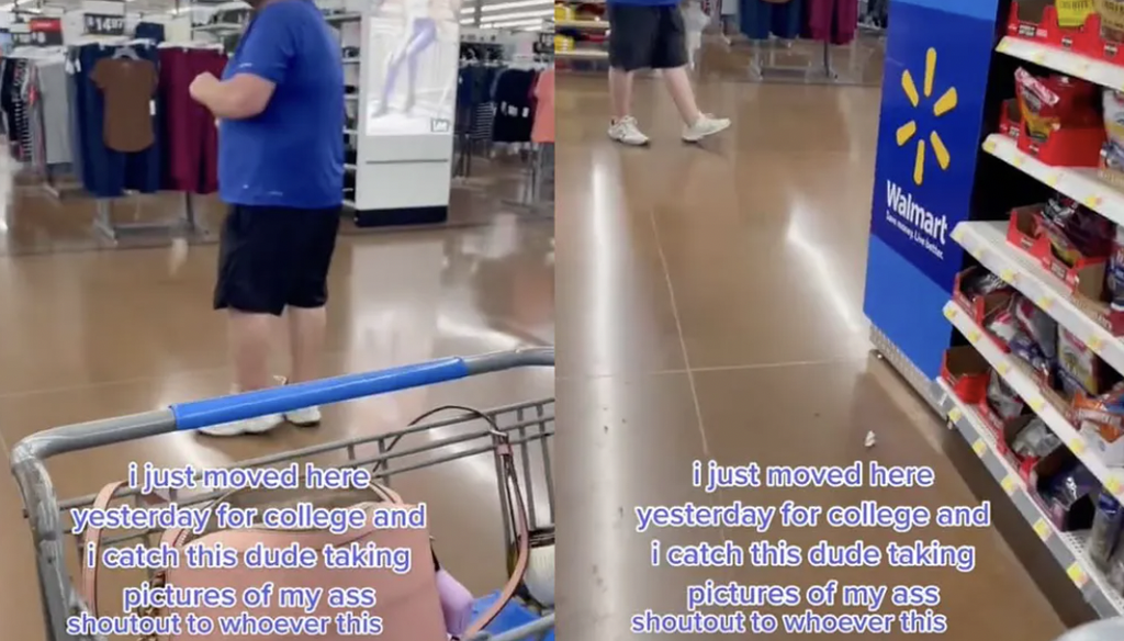 Man tells woman she’s ‘dressed like a w****’ after she confronts him in Walmart ‘for taking pictures of her’