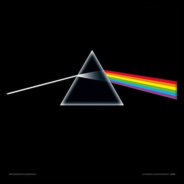 Pink Floyd's iconic Dark Side of the Moon cover art holds a scientific phenomena The Dark Side of the Moon by Pink Floyd