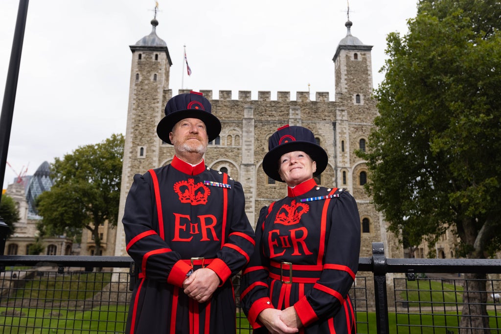 Two new ‘beefeaters’ join the ranks at the Tower of London