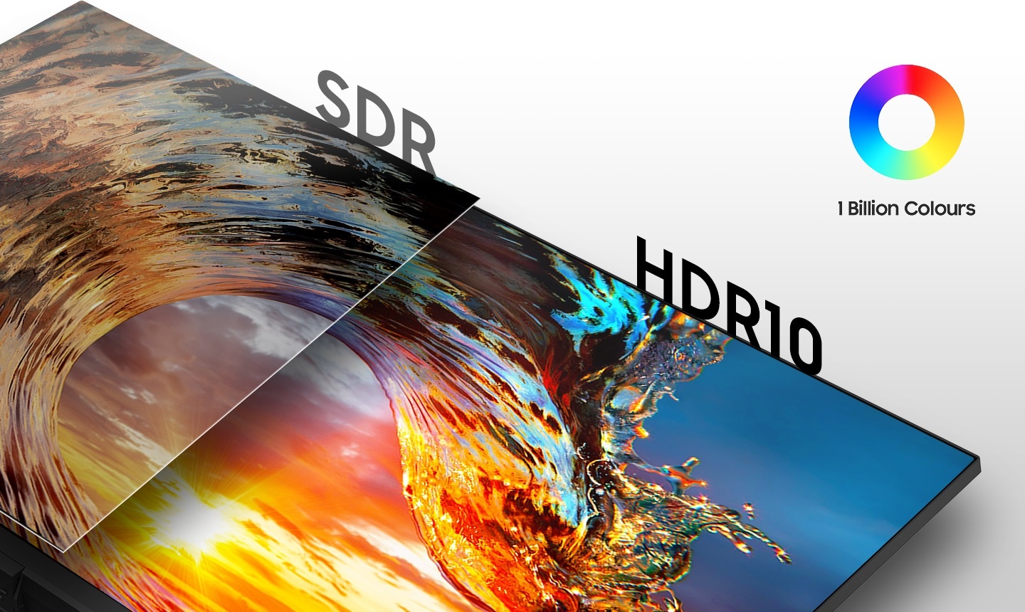 HDR10 vs SDR simulated comparison