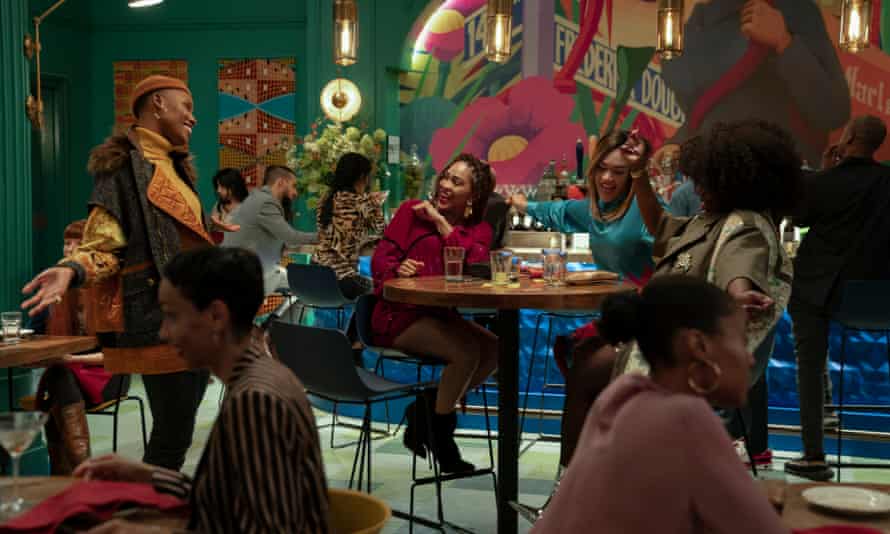 A New Amazon Prime Video Comedy Harlem Review. A scene from Tracy Oliver's new series Harlem on Amazon.