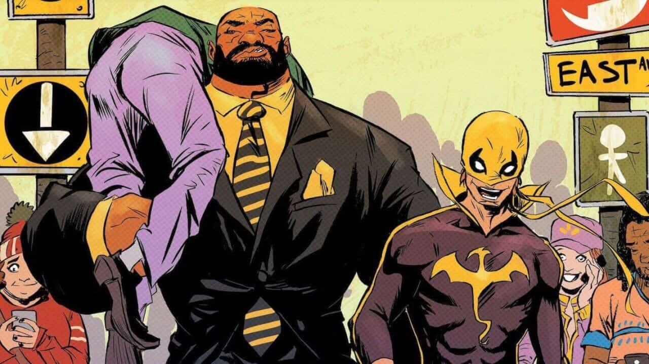 2. In addition, they have both been part of the Heroes For Hire team at different times. By the way, unlike Shang-Chi, Iron Fist is a regular member of the team. During the 2006 Heroes for Hire run, Shang-Chi teamed up with Colleen Wing and Misty Knight. Apparently they were both friends with Iron Fist.