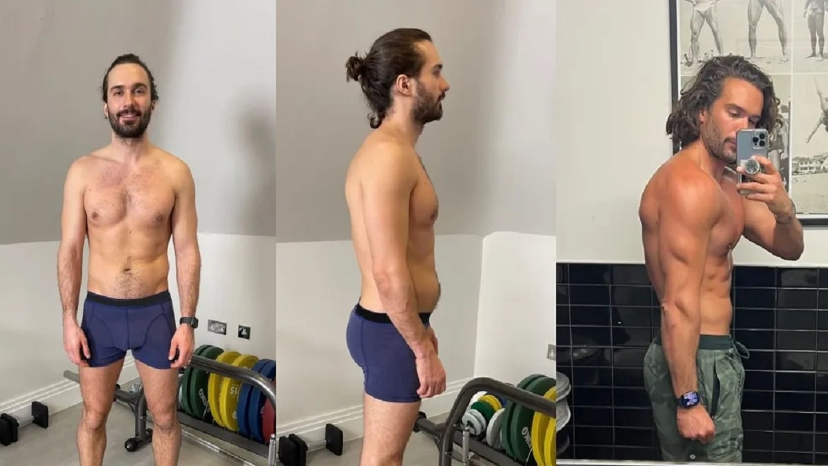 Joe Wicks Body Transformation Before and After Photos