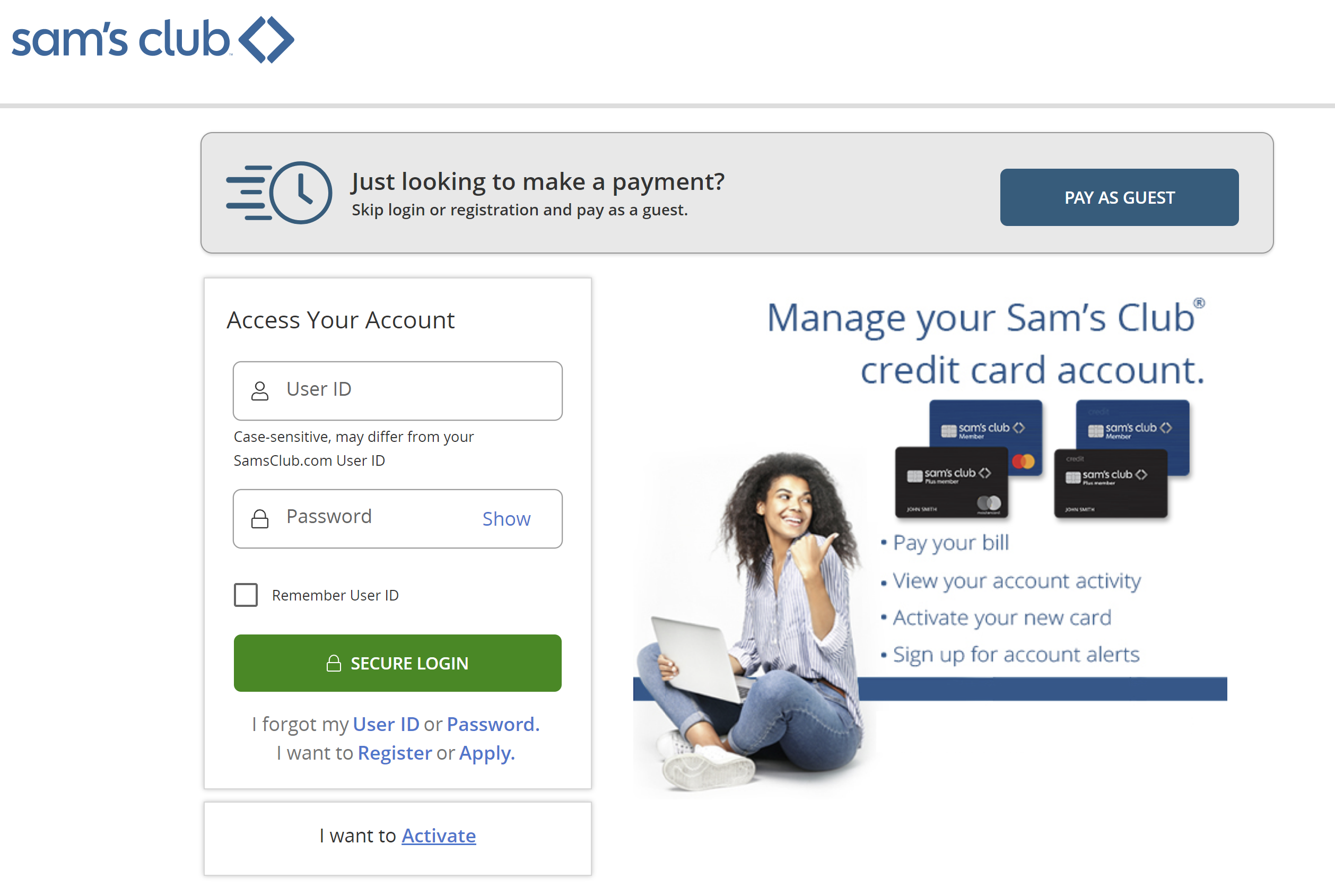 Samsclubcredit/activate - How to activate Sam's Club Credit Card