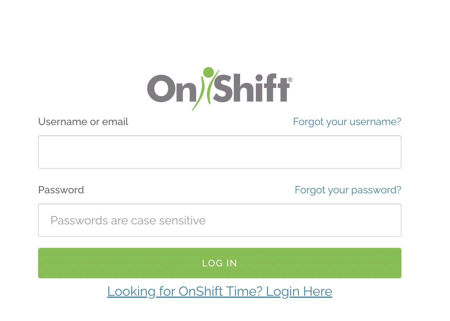 OnShift Login