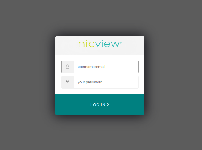 Nicview Login Portal at www.Nicview.net