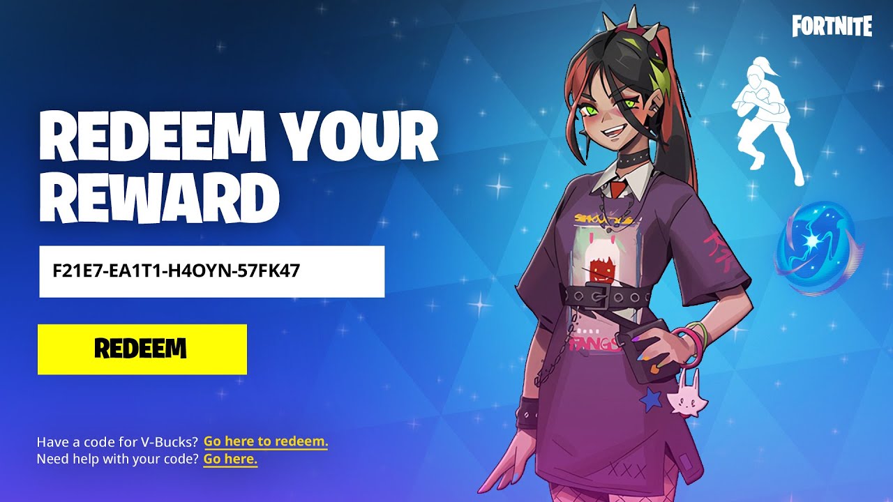 fortnite mobile code redeem